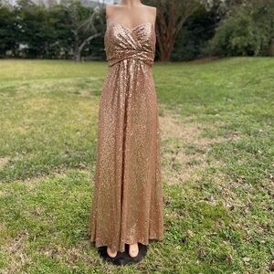 Christina Wu Sequin Dress